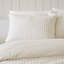 Brushed Stripe Cotton Reversible Duvet Cover Set-114782144-114782140