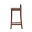 Tabourets de bar modernes en bois d'acacia pour le divertissement
