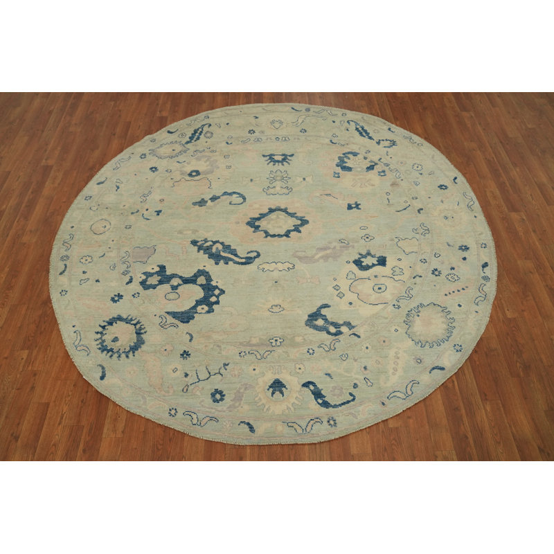 Tapis rond Oushak 8 x 8