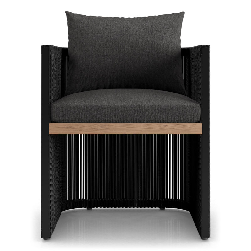 Clifton Dining Chair In Peppercorn Fabric