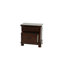 Table de chevet en cerisier antique