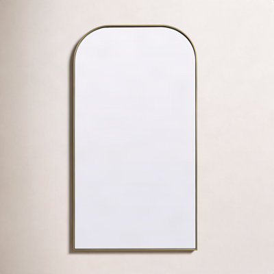 Sabine Metal Arch Floor Mirror