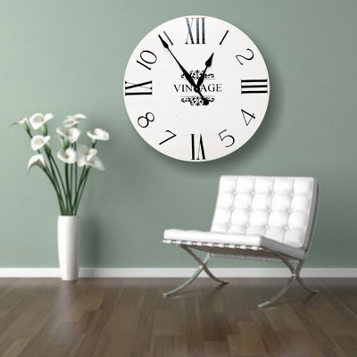 Norfolk Solid Wood Wall Clock