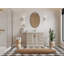 Meuble-lavabo simple 42 po avec plateau Charlotte-94846669