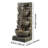 Outdoor Water Fountain 4-Tier Yard Fountain 35.63 in Block Stack Style