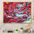 Toile avec cadre flottant or