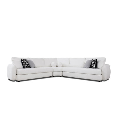 Canapé modulaire 3 pièces Giouli Beige