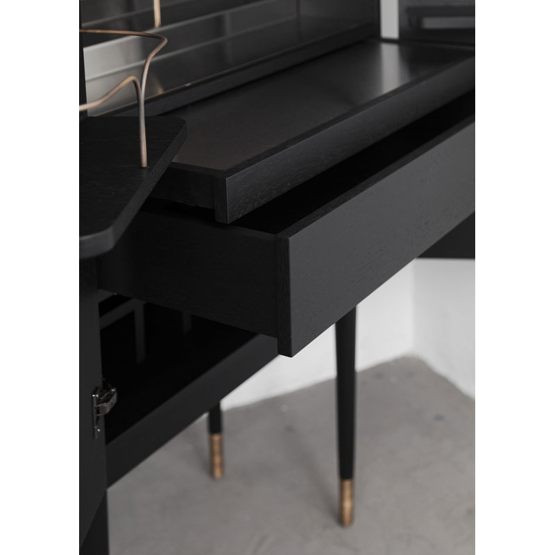 Perfidia Solid Wood Bar Cabinet
