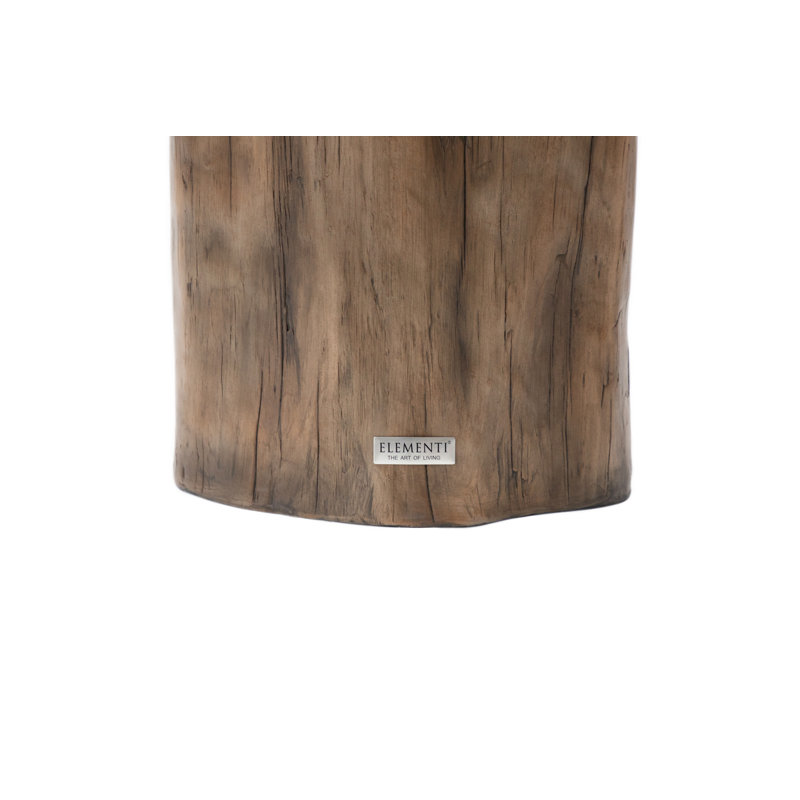 DAINTREE Side Table End Table 49 x 47 x 50.8 cm, Red 