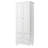 Tall Storage Cabinet With Two Drawers For Bathroom/Office, White(Old SKU:WF299284AAK)