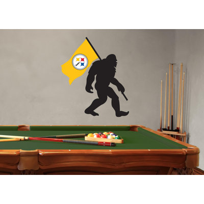 Pittsburgh Steelers Big Foot Wall Decal