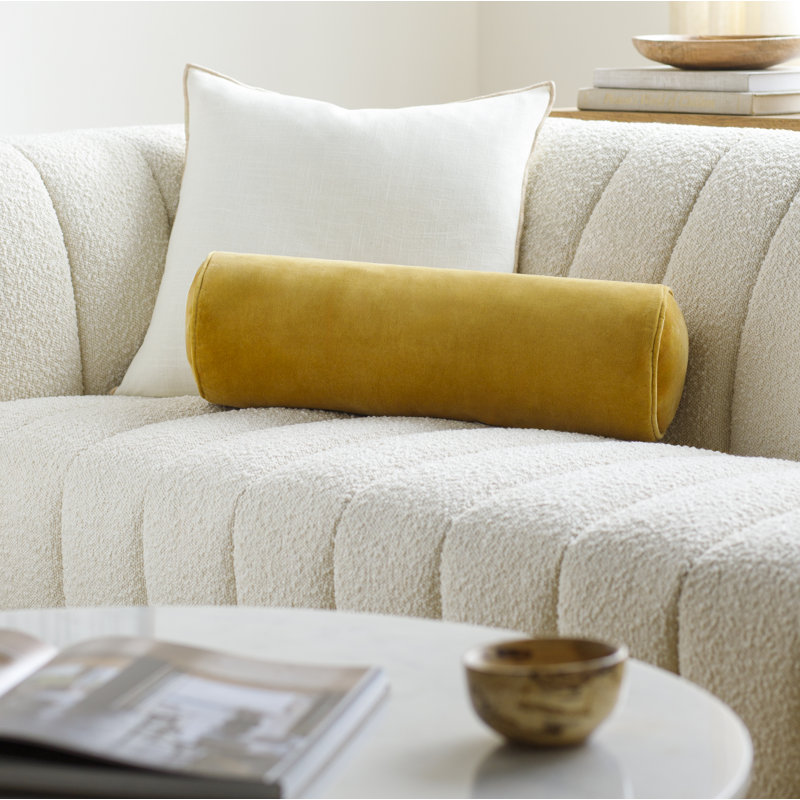 Coussin décoratif Deane, Brun, Polyester / bourre en polyester