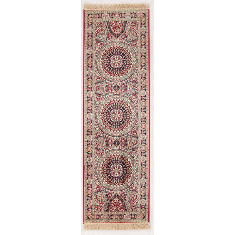 Runner Anaheim Southwestern Viscose Flatweave 26cm X 83cm Area Rug