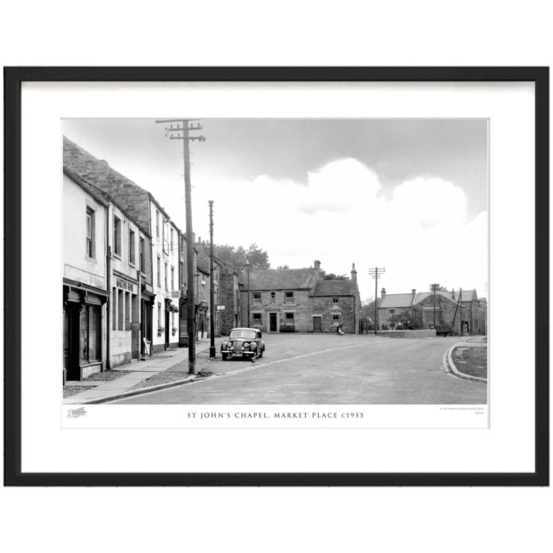 St John's Chapel, Market Place C1955 by Francis Frith - Single Picture Frame Print, 40cm H x 50cm W x 2.3cm D