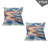 Fabric Reversible Throw Pillow-99021341-99021342