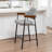 Devane Upholstered Counter Stool With Armrest-123161735