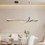 Luminaire suspendu pour îlot de cuisine à 1 lumière DEL noir Fanchet