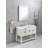 LED Bathroom Mirror 40"X 36" With Front And Backlight, Large Dimmable Wall Mirrors With Anti-Fog, Memory, LED Vanity Mirror