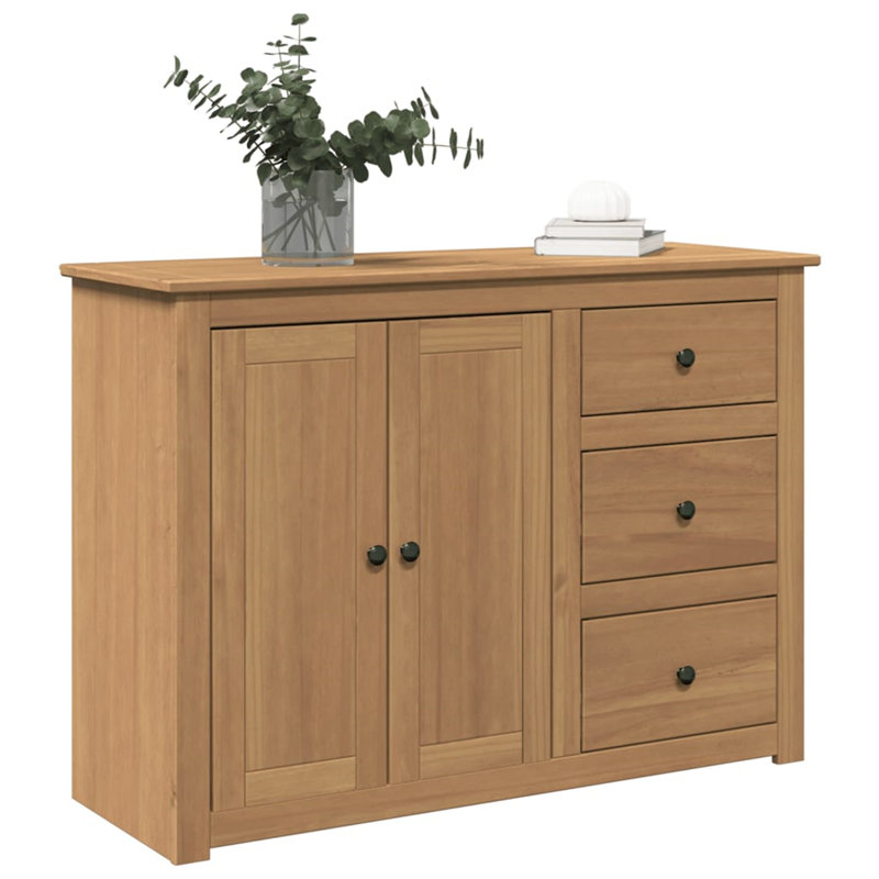 Bunnlevel 112cm Solid Wood Sideboard