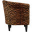 Fauteuil demi-tonneau en polyester 30,5 po Abdulkader