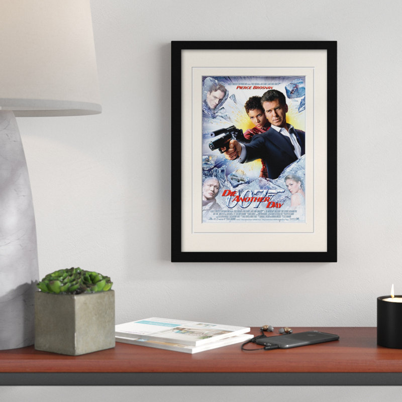 Die Another Day One Sheet by James Bond - Single Picture Frame Print