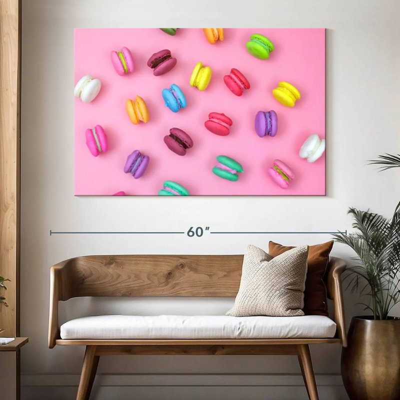 Yarlin Macaron Wheels, 34" H x 51" W