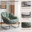 Chaise berçante d'extérieur rembourrée Serkan-1833274770-1843827727