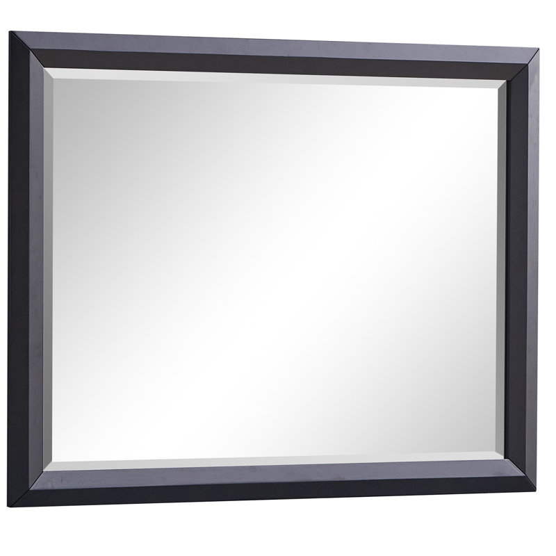 Miroir G01600-M, noir, Noir, 46,03 po x 36,03 po