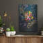  Art mural en métal «Diving Leopard Cubs» par Heather Gauthier, 12 po x 16 po-132533996