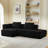 L-Shape Modular Compressed Couch-793323643