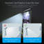 Lampe de bureau noire Anni USB