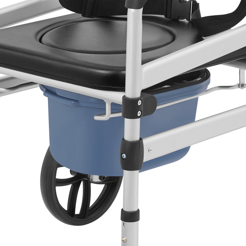 Heavy Duty Shower Chair With Wheels(O-Shape Seat)