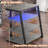 AV Media Stand With Outlets, Media Console With LED Lights, Stereo Racks And Stands With Storage Shelves, Media Audio Tower Stand-386307740