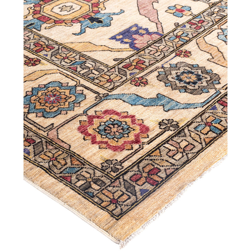 Serapi One-of-a-Kind 9' 1" X 11' 11" Hand Knotted Area Rug