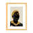 Toile avec cadre en bois beige n'est pas disponible
