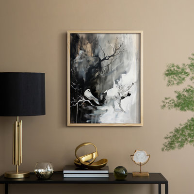 ANIMALS Series Lxxx, reproduction encadrée - bois massif
