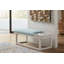 Banc rembourré avec plateau amovible-70169730