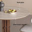 Modern Round Dining Table,Stainless Base-1371451939