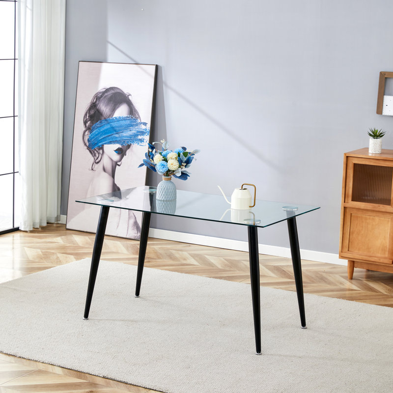 PIED DE TABLE POUR GT-02, pied argenté, Clair, Noir