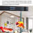 31.5"Medium-sized filterless water-changing aquarium, gray aquarium-175575764