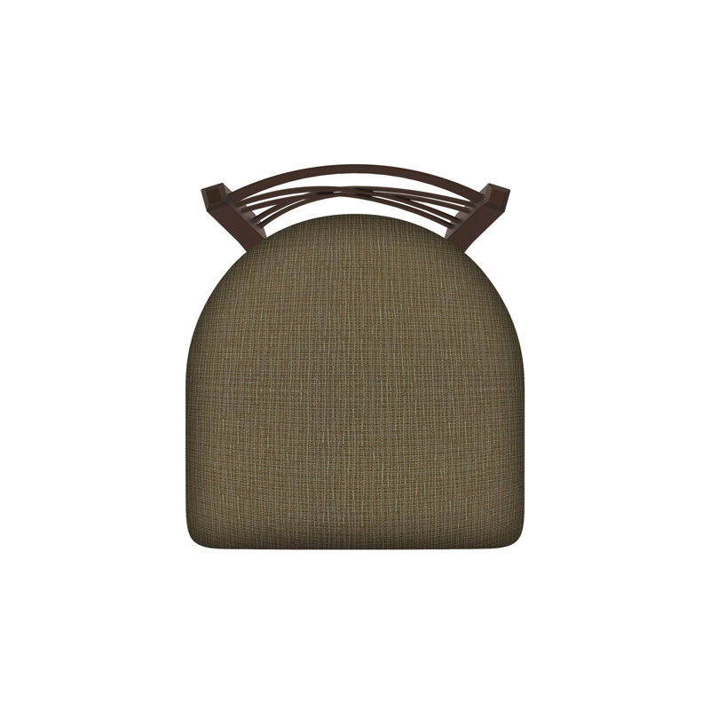 Chaise de salle à manger Catalina, Bronze, Tissu liège graphique
