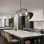 Luminaire suspendu linéaire à 3 lumières pour îlot de cuisine avec abat-jour conique Hannahs Hannahs-2013739197