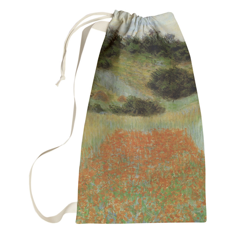 Mane Fabric Laundry Bag with Handles, Large (76.5" H x 29.5" W x 1.5" D)