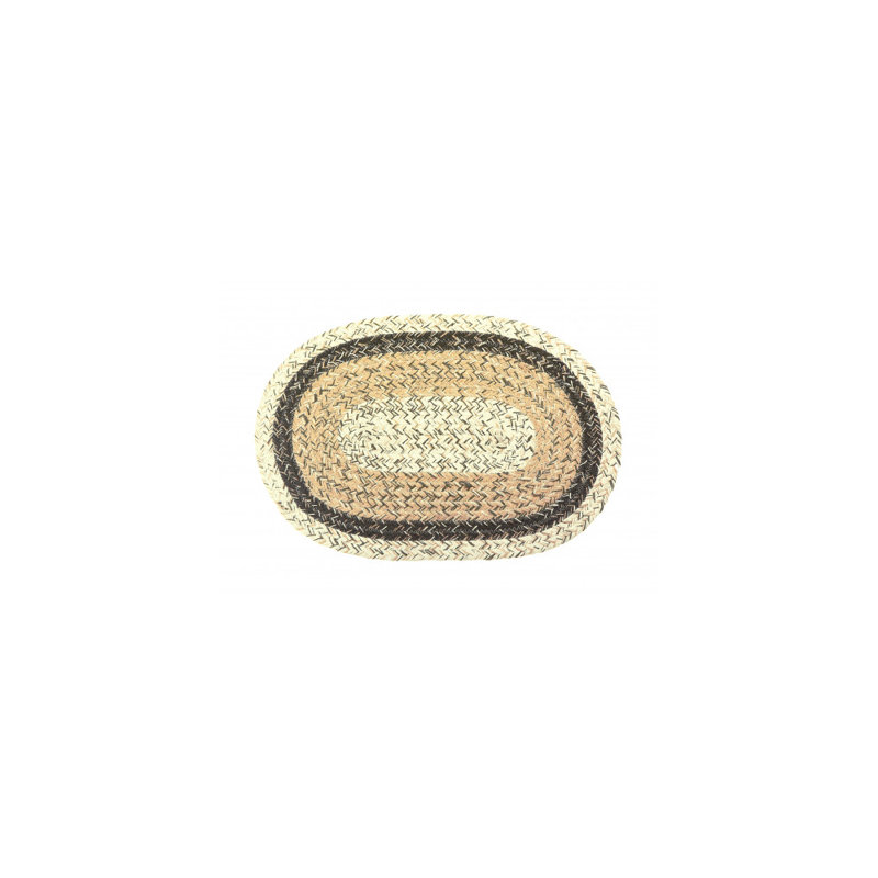 Récapitulatif en coton tressé Dimmick, H 0,5 po x l 19 po x P 13 po, Ivoire