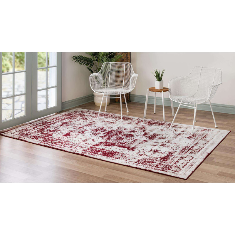 Tapis oriental Brandt, Bourgogne, Rectangle 8' x 11'