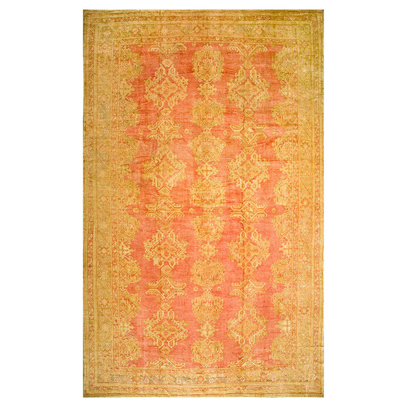 Tapis décoratif turc Oushak