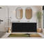 Meuble-lavabo double 84 po avec plateau Chicago-95765697