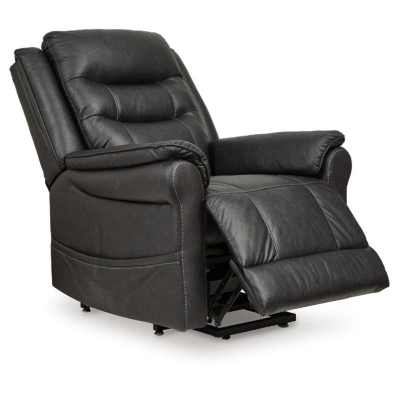Fauteuil inclinable Oatman, Noir, noir, noir, noir