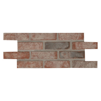 Carreau de mosaïque en terre cuite texturée 11 po x 28 po Terabrik