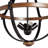 Ellijay 4 - Light Dimmable Empire Chandelier